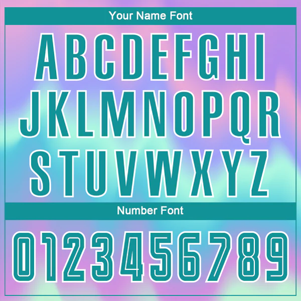 Custom Tie Dye Teal-White Sublimation Soccer Uniform Jersey - Image 3