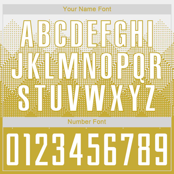 Custom Old Gold White Sublimation Soccer Uniform Jersey - Image 3