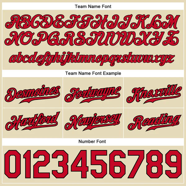 Custom Cream Red-Black Authentic Throwback Basketball Shorts - Image 3