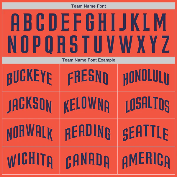 Custom Orange Navy-White Authentic Throwback Basketball Jersey - Image 5