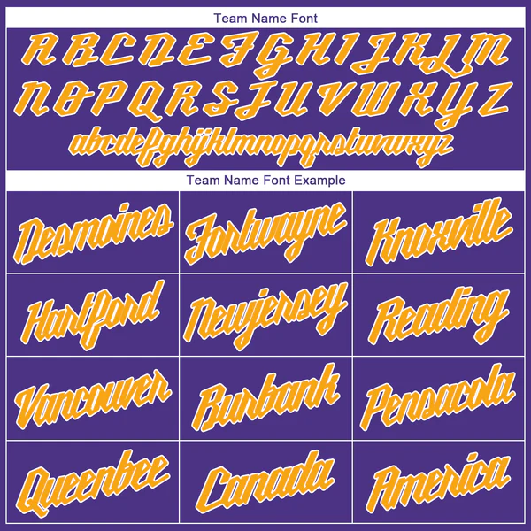 Custom Purple White-Gold Authentic Throwback Rib-Knit Baseball Jersey Shirt - Image 4