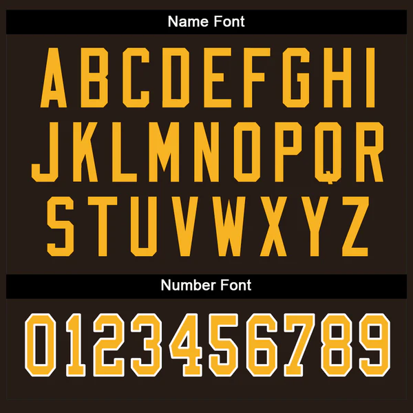 Custom Brown Gold-White Mesh Split Fashion Football Jersey - Image 3