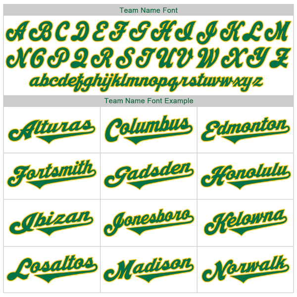 Custom White Kelly Green Pinstripe Kelly Green-Gold Authentic Throwback Rib-Knit Baseball Jersey Shirt - Image 4