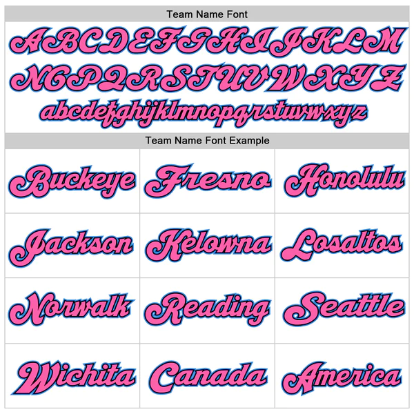 Custom White Powder Blue-Pink Mesh Authentic Throwback Football Jersey - Image 4